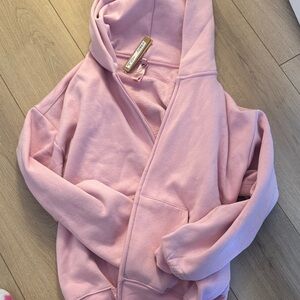 SKIMS brand new halite Light Pink Hoodie